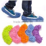 Clean Shoes Clean room microfiber chenille flip flops slippers mop slippers