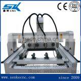 Multi Function 4 Heads Wood Sofa Legs Cnc Wood Carving Machine for Sale thumbnail-1