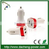 Hotly selling universal car battery charger with Dual Usb ports 5V 3.1A