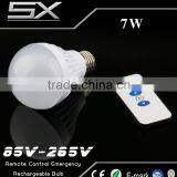 Infrared Remotely Controlled 10m E27 B22 7W Rechargeable Emergecy Magic Bulb Light thumbnail-4