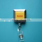 Electroplating Plastic Badge Pull Reel Holder