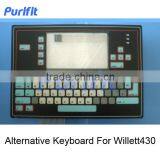 ALTERNATIVE KEYBOARD FOR WILLETT 430 PRINTER PR 100-043S-101