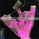 Romantic Pink 2AA Batetry Case Bedroom Christmas Lights thumbnail-1