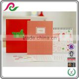 2013 Customized Red And Green Cute Table Calender