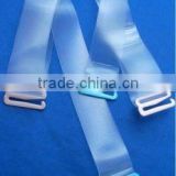 invisible silicone colorful plastic hook transparent bra strap