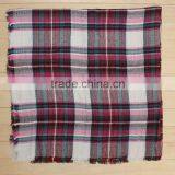 Women's Tartan Blanket Scarf Wrap Shawl Plaid Checked Pashmina thumbnail-3
