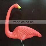 Pink Garden Plastic Flamingo for Decoration Plastic Bird Hand Printed thumbnail-3