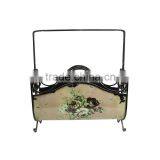 Graceful Meatl Antique Basket thumbnail-1