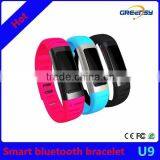 GE-U9 high quality 0.91"OLED smart bluetooth watch smart bracelet compatible with IOS /Android system