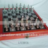 King and Queen metal chess