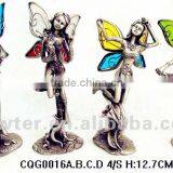 Hot selling colored glass fairy home decoration