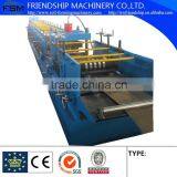 QC 300 Sigma Shape Purlin Roll Forming Machine Automatic Punching Holes