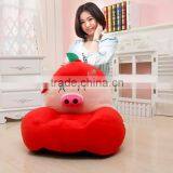 Lovely Cartoon Animal Model Mcdull Piggy Kids' Lazy Small Plush Soffa thumbnail-3