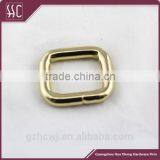 Light Gold Handbag Square Ring,handbag Hardware ,0.8 Inches Metal Square Ring thumbnail-1