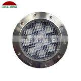 #316 Stainless Steel Anti-rust 12x1W DMX512 Smart Controlling RGB Color LED Underwater Pool/Pond Light IP68 Chlorine Waterproof thumbnail-5