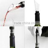 Efficient Stainless Steel Wine Aerator Pourer With Wine Stopper KP01