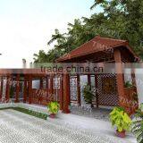 Outdoor Aluminum Frame Doubl Lamp for Led Gazebo Lights thumbnail-1