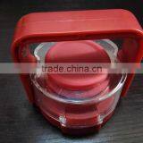 2016 New Glass Water Bottle With Silicone Rubber With Plastic Lid With Handle thumbnail-5