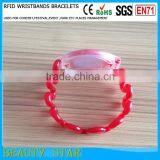 Hot Selling RFID Plastic Wristbands Flexiable Size for Amusement Park thumbnail-2