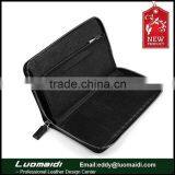 New Arrival Genuine Leather Passport Holder and ID Card Holder for Men Mans Wallet With Large Capacity China Manufacture