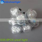 36mm LED Pixel Lights With 6PCS/9PCS Leds thumbnail-2