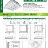 2015 NEWLY Designed LED Canopy,gas Station LED Canopy,40W~150W, ETL and DLC Listed, 5 Years Warranty thumbnail-2