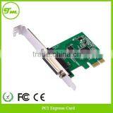New PCI-E Express Card Adapter to Parallel Port DB25 LPT Printer