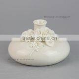 BSCI SEDEX Audit Hot Sale Butterfly Design Ceramic Flower Fragrance Diffuser For Home and Office thumbnail-2