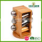 Hot New Products for 2016 Cheap and Modern Kitchen Bamboo Spice Rack Set thumbnail-2