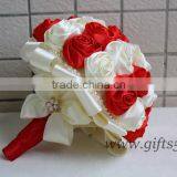 Handmade Silk Wedding Bouquet thumbnail-1