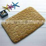 Cobblestone Coral Bathroom Rugs Super Watersorb Anti-slipe Door Mat thumbnail-4
