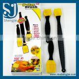 Trade Assurance Silicone Brush/food Grade Silicone Basting Brush Set With Color Box Packing thumbnail-1