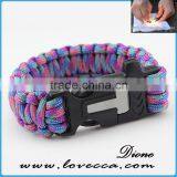 the Newest High Quality Paracord Bracelet Wholesale Paracord Bracelet for Girl Weave Style thumbnail-6