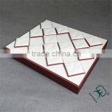 Fashion Design Luxury PU Leather Jewelry Tray