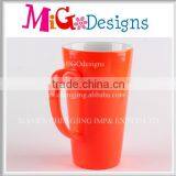 Attractive OEM Design Colorful Ceramic Mug With Handle thumbnail-1