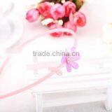 Cute Baby Kids Handmade Hair Band Acetate Korean New Hair Ornament With Teeth Daisy Flower Rhinestone Headband thumbnail-2