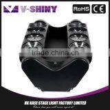 8pcs 10w 4in1 Led Beam Rgb Professional Stage Lighting