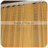 Metal Mesh Fabric Drapery Curtain for Restaurant, Salon Etc