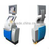19" Floor Stand Multifunction Dual Screen Kiosk for Flight Self-service Terminals