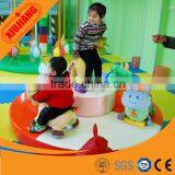 Indoor Play Fort Equipment Plastic Animal Carousel thumbnail-3
