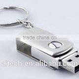 High Quality Swivel Metal Usb Flash Drive With Custom Logo