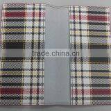 Customized Genuine Leather Check Book Cover