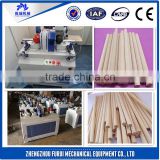 low noise pvc coated wooden broom handle / wood round stick machine