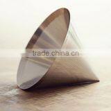 18/8 304 Stainless Steel Etching Coffee Filter Disc(30 Years Factory)