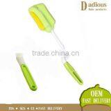 2016 Best Baby Bottle Sponge Brush Bottle Cleaning Brush