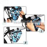 Bicycle Triangle Bag Bike Frame Front Top Tube Triangle Bag Pouch Quick Release Non Sliding IPhone Samsung Storage Durable thumbnail-2