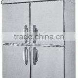 Economy Electric Upright Freezers Refrigerator 4 Doors Refrigeration