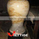 Hand-Carved Marble Planter thumbnail-1
