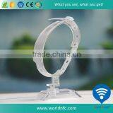 Custom High Quality Adjustable RFID Disposable PVC Wristband thumbnail-3