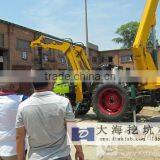 Hydraulic Earth Auger With Crane in Electric Power Facilities thumbnail-5